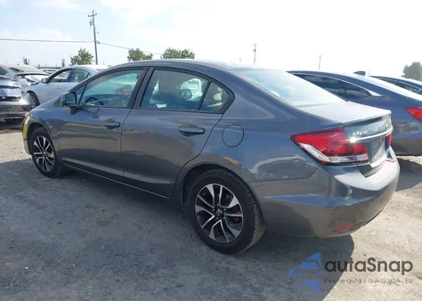 2013 Honda Civic Ex из США, поврежденный, VIN 19XFB2F84DE225029